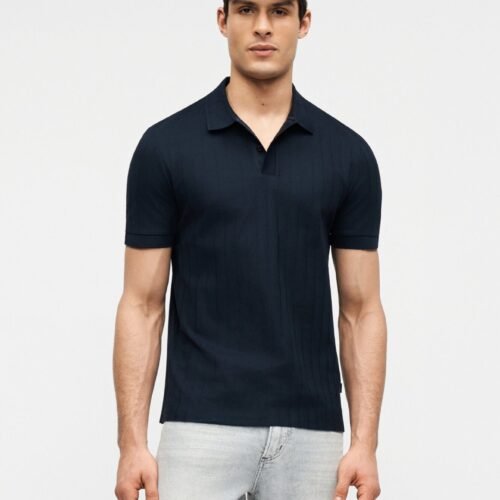 BOSS Polo shirt - dark blue